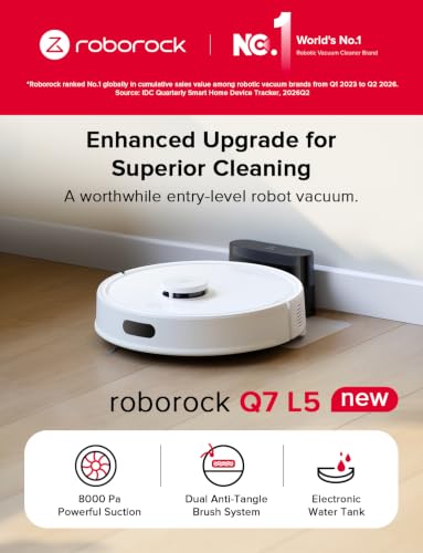 roborock Q7 L5 Robot Vacuum and Mop Combo 8 000Pa Suction - image 2