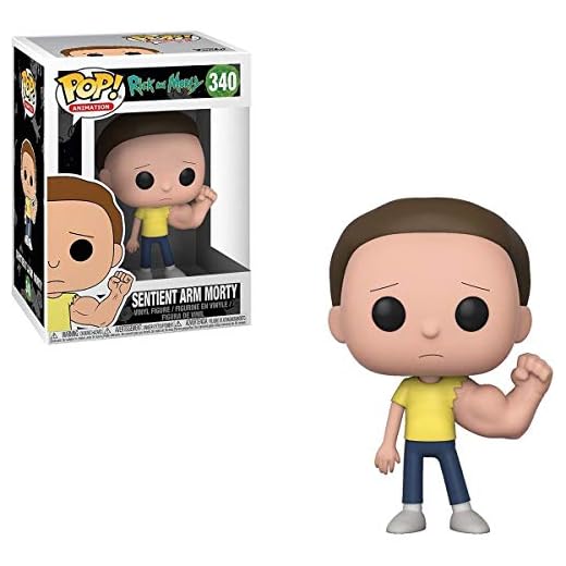Funko Rick and Morty Sentinent Arm Morty Vinyl Figure (Model Sortiert), 3,75 Zoll, 28451