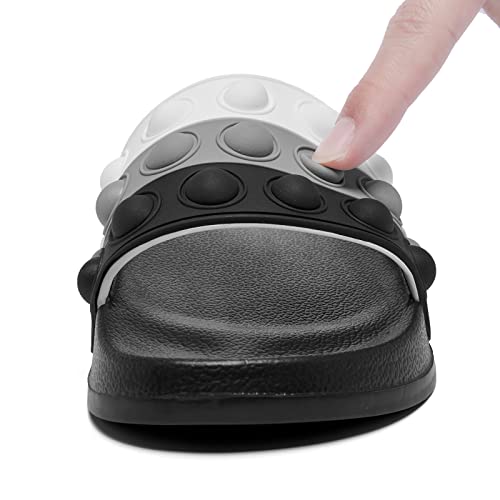 Image of Engtoy Kid Boys Girls Slides Sandals For Kid Unisex Child Slippers Lightweight Non-slip Open Toe comfort Shower Beach Funny Slide Sandals