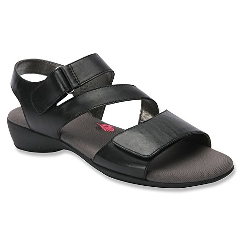 ROS HOMMERSON Women's Marilyn Black Leather 6 M