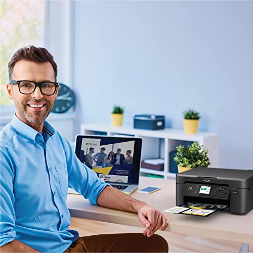 Image of Epson Expression Home XP-4200 Wireless Color All-in-One Printer with Scan Copy, Automatic 2-Sided Printing, Borderless Photos and 2.4 inch Colorfull Display - Black