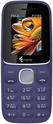 Foneme All-New 2165 Sleek &amp; Stylish Dual Sim |Keypad Mobile| with 1.8" Big Display |Sleek Design|BT Dialer| Voice Changer...