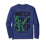 Jurassic World Watch Your Step Green Raptor Maglia a Manica