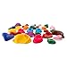 VEVOR 32 Rock Climbing Holds for Kids and Adults, Multi-Colored Climbing Rock Wall Grips for Indoor and Outdoor Playground Play Set - Mounting Hardware Kit Included