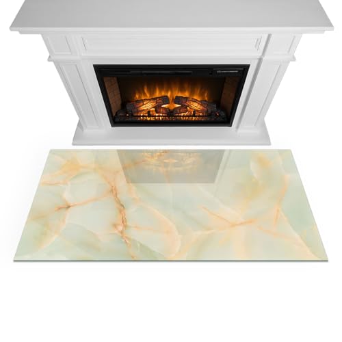Placa para Chimenea Antichispas Vidrio Templado 120x60 Rectangular 4