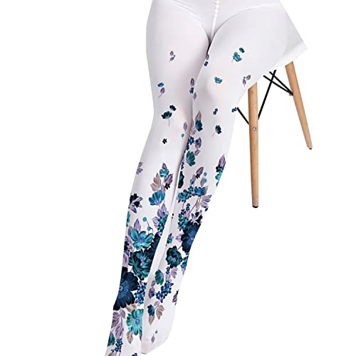 Image of Sahabowi Women Tights, Opaque High Waist Pantyhose, Vintage Control Top Stockings