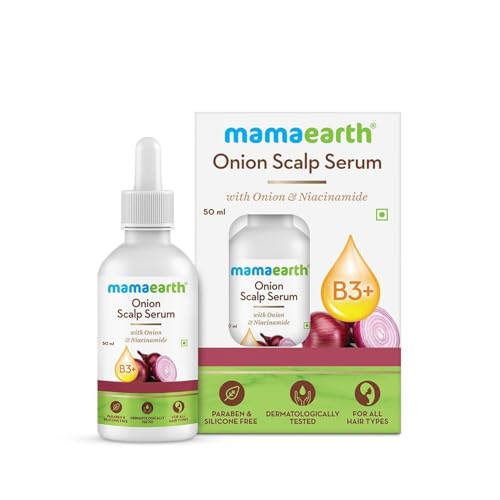 Mamaearth Onion Scalp Serum With Onion Oil and Niacinamide | For ...