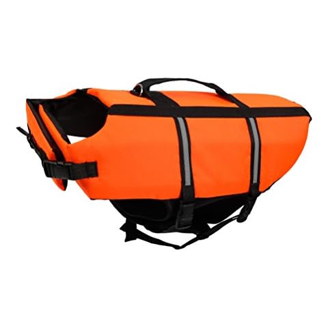 Reflektierende Hund Schwimmweste Rettungsweste für Klein Hund 0 Cover