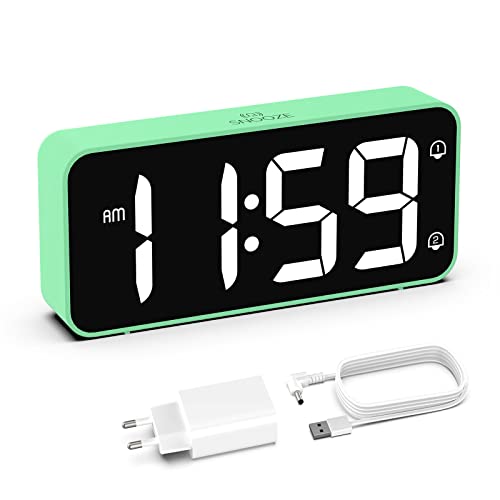 HOMVILLA Despertador Digital con Pantalla LED Grande, Reloj...