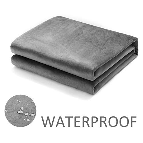 CHEE RAY Waterproof Dog Blanket 38 x 29/58 x 39/79x 59In, Soft Blanket for Couch Protection, Reversible Plush Protector… - Image 7