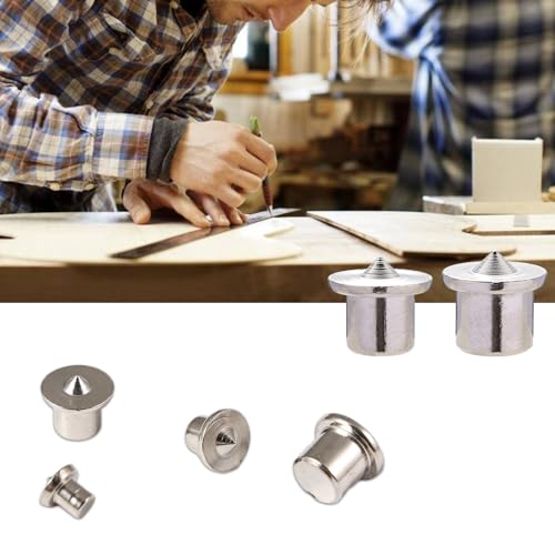 28 Pcs Dowel Pin Center Woodworking Alignment Tool, Wood Dowel Tenon Centers Points Pins Marker Drill Tool for Accurate Drilling - 6/8/10/12mm 6 28 Pcs Dowel Pin Center Woodworking Alignment Tool, Wood Dowel Tenon Centers Points Pins Marker Drill Tool for Accurate Drilling - 6/8/10/12mm - Image 6