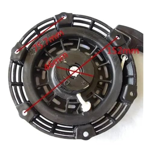 Arrancador de retroceso para reparar el encendido manual de bombas de motor GT241 MEIKI 3