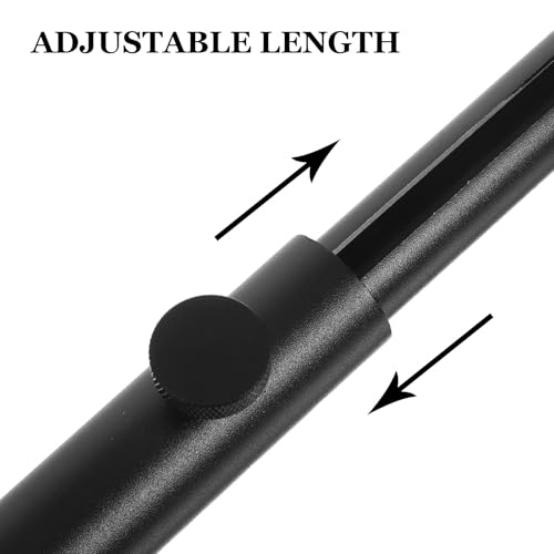 Tige de levage en aluminium noir pour augmenter l'espace de coffre