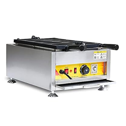 ZOLPINL 5-teiliges kommerzielles Waffeleisen, elektrisches Japanisches Waffeleisen für Restaurant-Snackbar-Gehwegverkäufer, 3200 W – Bild 6