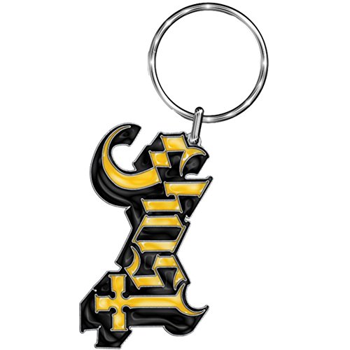 Ghost Keyring Keychain Classic Band Logo Official Metal Size One Size