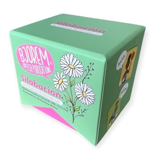 Multisyllabic Word Cards for Speech Therapy