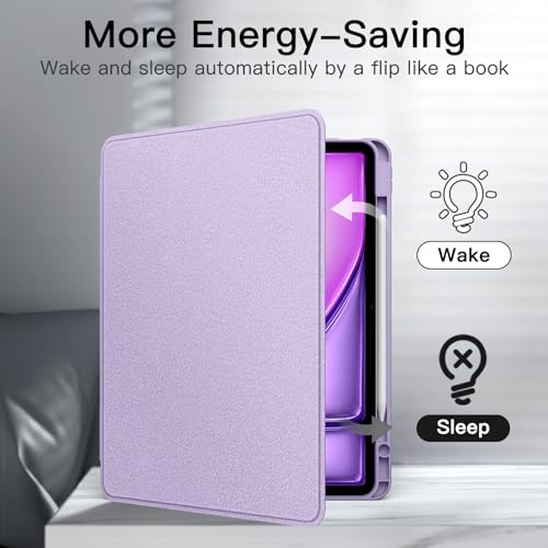 Image of JETech Folio Case for iPad Air 13 inch M4 /M3 /M2, Purple