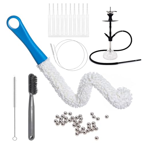 Shisha Reinigungsset, Hookah Reinigungsset, Für Reinigung Shisha Pump, Hose, Charcoal, Schlauch Kopf, Accessories