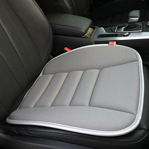 RaoRanDang Memory Foam Car Seat Cushion with Leather Edge