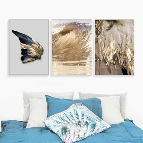 Décor nordique plumes blanches pour illuminer un salon sombre