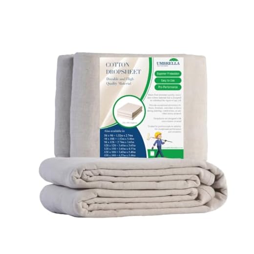 Durable Cotton Dust Sheets for Painting