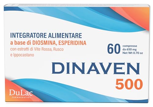 Dulàc - Diosmina Esperidina 500 mg Dinaven 500 - DULÀC FARMACEUTICI 1982