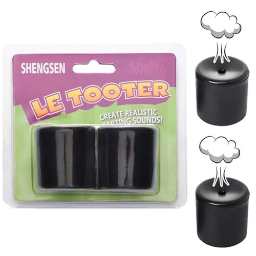 SHENGSEN Novelty Squeeze Pooter Fart Machine Funny Le Tooter Prank Farting Noise Maker for Joke Childrens Day Party Gift Toy