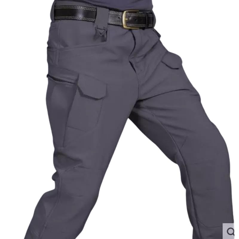 Tactical Camouflage Pants – Men's Soft Windproof Waterproof Fleece-Lined Outdoor Assault Pants