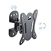 PureMounts FM10-100 Support Mural pour TV avec 33-69cm (13-27"), VESA: 100x100, basculable: 3°/-12°, pivotement: +/-25°, Distance du Mur: 75mm, Charger Max: 25kg, Noir PM-FM10-100 #2
