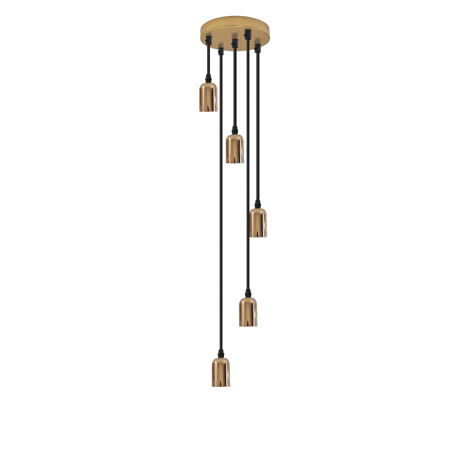 DC VOLTAGE 5 Head E27 Cluster Pendant Light Fitting