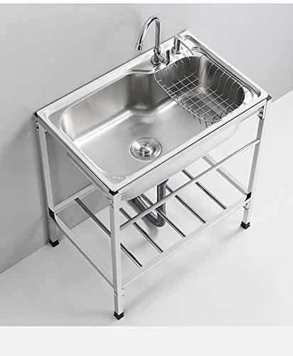 Dreieck Edelstahl Waschbecken - Praktisches Gartenbecken Für Draußen & Garage