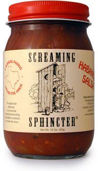 Screaming Sphincter Habanero Salsa, 16 oz