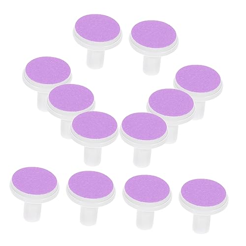 HONMEET Baby Nail Care Accessories 12pcs Nail File Replacement Heads Electric Nail Trimmer Heads Nail Buffer for Boys and Girls Baby Nail Tool