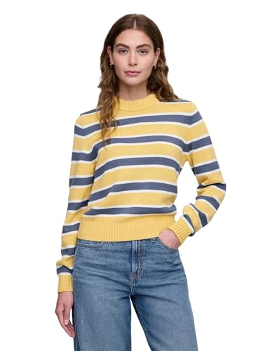 Image of Gap Women's High Neck Cotton Crew Sweater