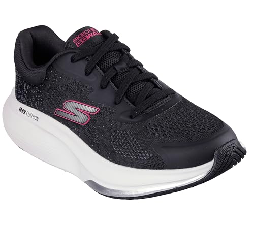 Skechers Tenis Go Walk MAX Walker VEA para Mujer, Black, 39 EU