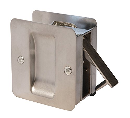 Cerradura de bolsillo para puerta Weiser acabado cromo pulido paso miniatura 1