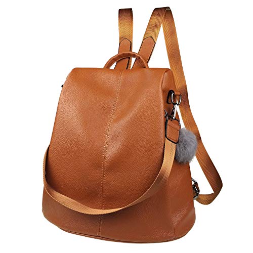 Nevenka Women Backpack Purse Waterproof Leather Anti-theft Fashion Casual Lightweight Travel Shoulder Bag