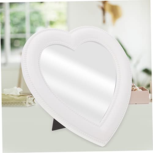Espejo de Maquillaje de Escritorio Forma de Corazón IMIKEYA miniatura 6
