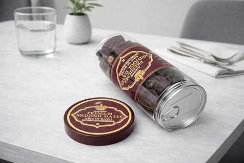 Image of Markstor Fresh Premium Medjool - King of Dates - 1 Kg [500g x 2] - Topmost Medjool graded A Plus