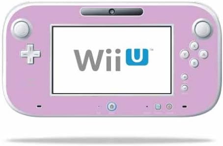 MightySkins Skin compatible con Nintendo Wii U Gamepad Controller Wrap Skins Solid Purple