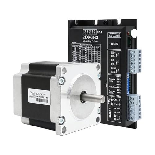 Moteur pas à pas 36V CC biphasé boucle ouverte CNC plasma
