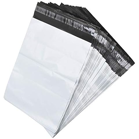 BESTEASY White Poly Mailers 14.5 x 19 Shipping Mailing Envelopes Bags, Envelopes Shipping Bags Self Sealing, 800 Bags Cover