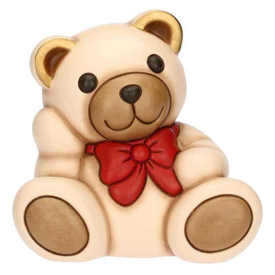 Thun teddy Aldo con fiocco rosso
