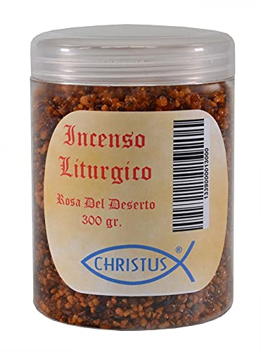 Incienso en granos rosa del desierto, paquete de 300 g para una fragancia duradera y 100% natural | Purifica, refresca, relaja y revitaliza el ambiente