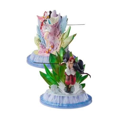 TAMASHII NATIONS - One Piece Film Red - [Extra Battle] Shanks and Uta -One Piece Film Red Ver., Bandai Spirits FiguartsZERO Collectible Statue