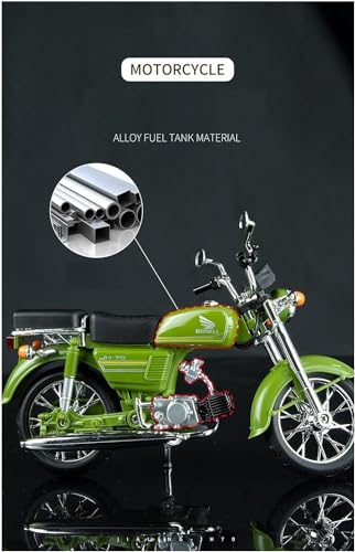 Image of Police Motorcycle Toy - Pull Back Motorcycle Toys, Tiny Gift with Music Lighting, Latte Motorcycles Toy for Kids Boys Age 3-8 Year Old [Multicolor] (Honda Jialing JH70-Multicolor)