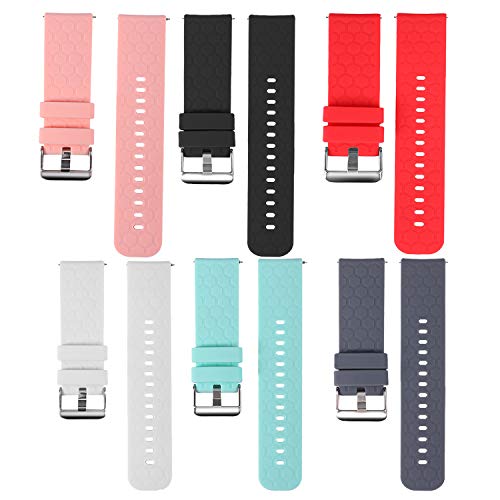 Correas de silicona para Umidigi Uwatch 3 - Pack x6 miniatura 3