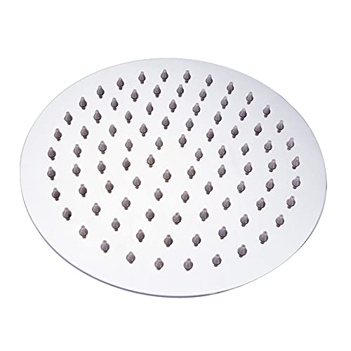 Pomme de douche à pluie fine en inox pour salle de bain moderne