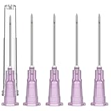 18 Gauge 1 Inch Needle,100 PCS Luer Lock Industrial Dispensing Accessories Needles,Individually Wrapped