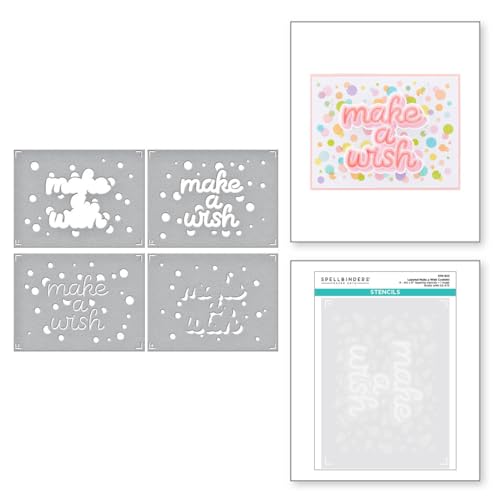 Spellbinders Layered Make a Wish Confetti, Metal, ONE - Image 4